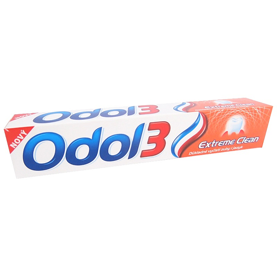 Odol 3 Extreme Clean zubní pasta 75 ml