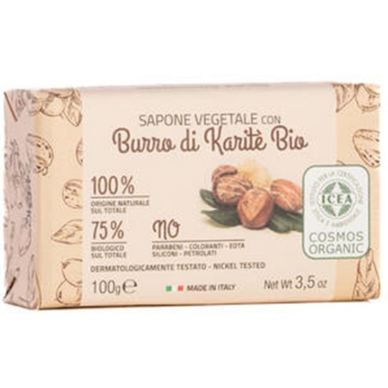Iteritalia Bio Karité přírodní toaletní mýdlo 100 g