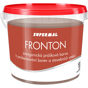 Fronton prášková barva do stavebních směsí malt a betonů, 0261 středně hnědá, 800 g