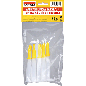 Soudal náhradní aplikátor na kartuše, 5 ks