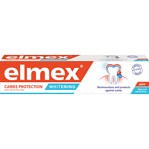 Elmex Caries Protection Whitening zubní pasta, 75 ml Elmex Caries Protection Whitening zubní pasta, 75 ml