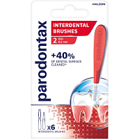 Parodontax mezizubní kartáčky rovné vel. 2 (0,5 mm), 6 ks