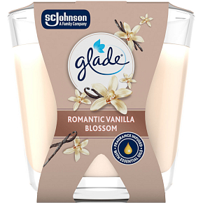 Glade svíčka vonná Decor Romantic Vanilla Blossom, 70 g