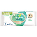 Pampers Harmonie Coco čistící vlhčené ubrousky pro děti 44 kusů