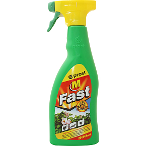 Prost Fast M přípravek proti žravému hmyzu, na ochranu rostlin, rozprašovač, 500 ml Prost Fast M přípravek proti žravému hmyzu, na ochranu rostlin, rozprašovač, 500 ml