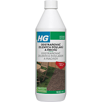 HG odstraňovač zelených povlaků a mechů koncentrát, 1 l