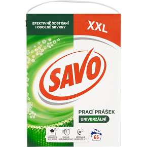 Savo prací prášek Univerzál 65 praní, 4,55kg Savo prací prášek Univerzál 65 praní, 4,55kg