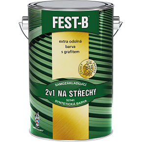 FEST-B S2141, antikorozní nátěr na železo, 0840 červenohnědá, 5 kg