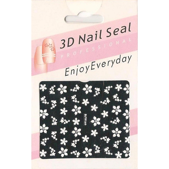 Nail Accessory 3D nálepky na nehty 1 aršík 10100 SJW20