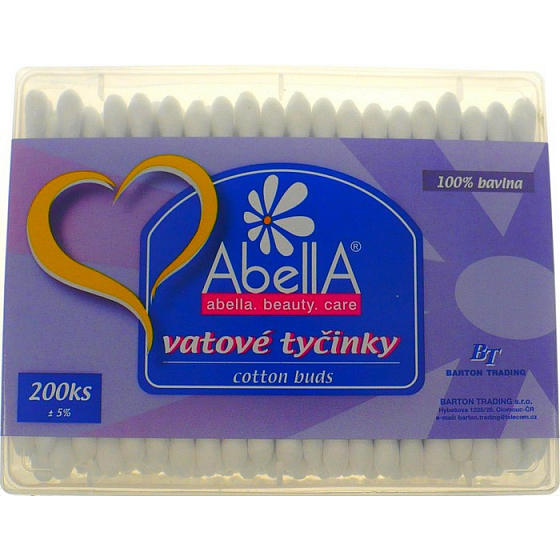 Abella Vatové tyčinky v krabičce 200 kusů
