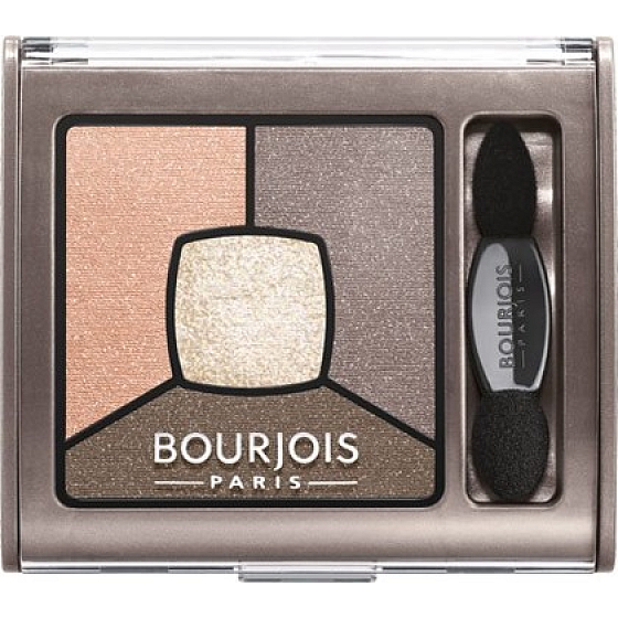 Bourjois Smoky Stories Quad Eyeshadow Palette oční stíny 12 Sau Mondaine 3,2 g