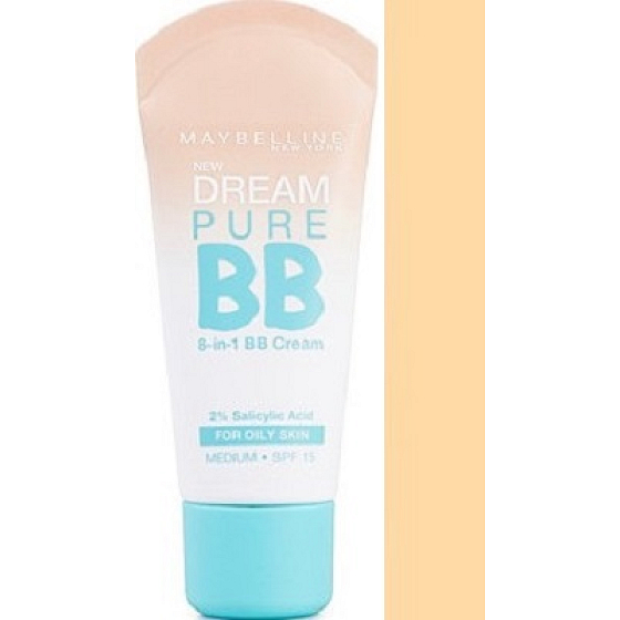 Maybelline Dream Pure 8v1 SPF15 BB krém Light 30 ml