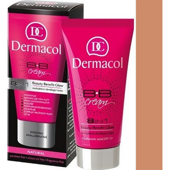 Dermacol Beauty Benefit Glow 8v1 zkrášlující BB krém odstín 03 Bronze 50 ml