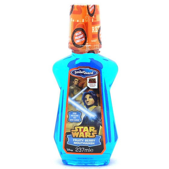 Disney Star Wars Fruity Berry ústní voda pro děti 237 ml
