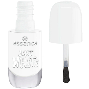 Essence lak na nehty Gel nail Colour 33 Just White, 8 ml