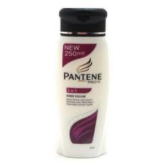 Pantene PRO-V 2v1 Sheer Volume pro objem vlasů šampon 250 ml