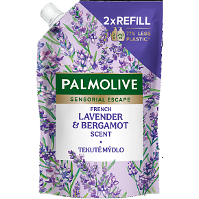 PALMOLIVE tekuté mýdlo-náhradní náplň- Levandule a Bergamot 500 ml